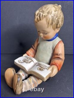 Hummel Goebel Bookends Bookworm Girl & Boy 14A 14B W Germany 1960s READ Hummel Goebel Bookends Bookworm Girl & Boy 14A 14B W Germany 1960s READ