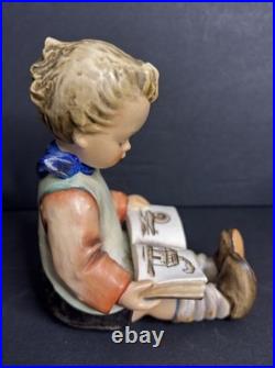 Hummel Goebel Bookends Bookworm Girl & Boy 14A 14B W Germany 1960s READ Hummel Goebel Bookends Bookworm Girl & Boy 14A 14B W Germany 1960s READ