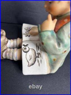 Hummel Goebel Bookends Bookworm Girl & Boy 14A 14B W Germany 1960s READ Hummel Goebel Bookends Bookworm Girl & Boy 14A 14B W Germany 1960s READ