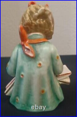 Hummel Goebel Bookworm Girl Reading 5.5 Figurine TMK6 Germany Child Duck #3/I