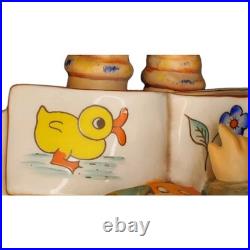 Hummel Goebel Bookworm TMK3 5.25 inch Duck Flower See Pics Rare Vintage W German