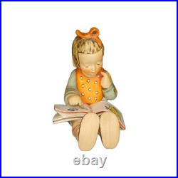 Hummel Goebel Bookworm TMK3 5.25 inch Duck Flower See Pics Rare Vintage W German