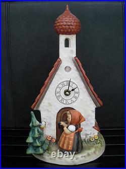 Hummel Goebel Chapel Time, Clock 1st Century Piece #442 Germany Mint