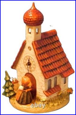Hummel Goebel Chapel Time Clock #442 11 W Germany The Love Lives On WORKS Box