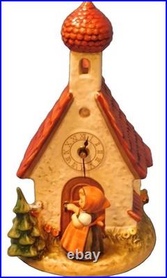Hummel Goebel Chapel Time Clock #442 11 W Germany The Love Lives On WORKS Box