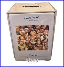 Hummel Goebel Chapel Time Clock #442 11 W Germany The Love Lives On WORKS Box