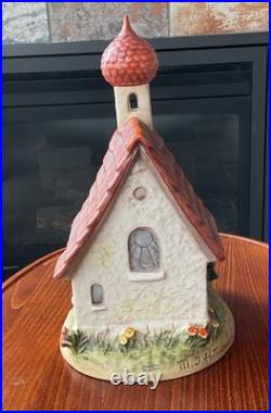 Hummel Goebel Chapel Time Clock working #442 TM6 11 W. Germany 1983 Signed