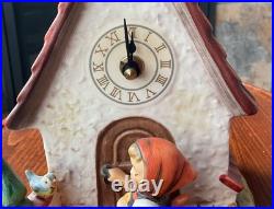 Hummel Goebel Chapel Time Clock working #442 TM6 11 W. Germany 1983 Signed