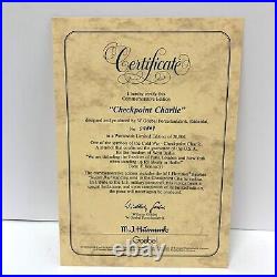 Hummel/Goebel Checkpoint Charlie Limited Edition #23 with Box #09869 of 20,000