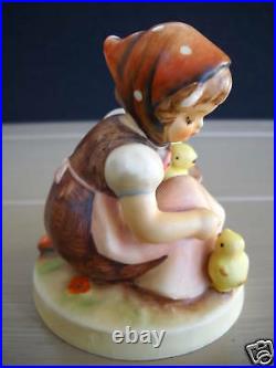 Hummel Goebel Chick Girl 57/0 W. Germany Figurine Immac