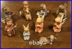 Hummel Goebel Christmas Nativity Set Of 19 Figurines Excellent Condition