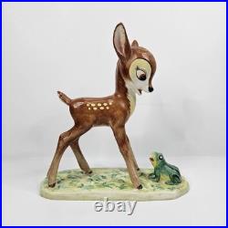 Hummel Goebel Disney Bambi with Frog Figurine 1950s 7.5 RARE Hummel Goebel Disney Bambi with Frog Figurine 1950s 7.5 RARE