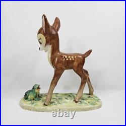 Hummel Goebel Disney Bambi with Frog Figurine 1950s 7.5 RARE Hummel Goebel Disney Bambi with Frog Figurine 1950s 7.5 RARE