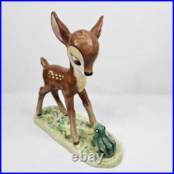 Hummel Goebel Disney Bambi with Frog Figurine 1950s 7.5 RARE Hummel Goebel Disney Bambi with Frog Figurine 1950s 7.5 RARE