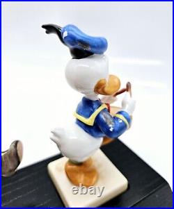 Hummel Goebel Disney Donald Duck Little Drummer Boy Figurine Signed 198/1500 Box