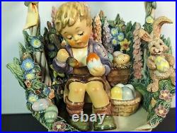 Hummel Goebel Easter's Coming, Easter Basket 1059-D 2000 Ltd Ed & Figure