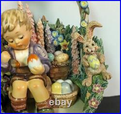 Hummel Goebel Easter's Coming, Easter Basket 1059-D 2000 Ltd Ed & Figure