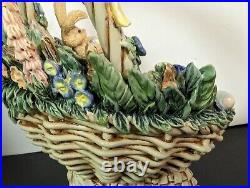 Hummel Goebel Easter's Coming, Easter Basket 1059-D 2000 Ltd Ed & Figure