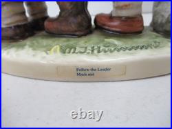 Hummel Goebel Figurine 1986 FOLLOW THE LEADER HUM #369 7 Tall Ex-Cond withbox