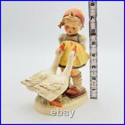 Hummel Goebel Figurine Goose Girl LARGE 7 1/2 Inch 47/II TMK 4 VINTAGE