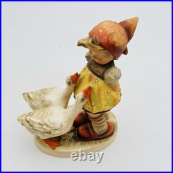 Hummel Goebel Figurine Goose Girl LARGE 7 1/2 Inch 47/II TMK 4 VINTAGE