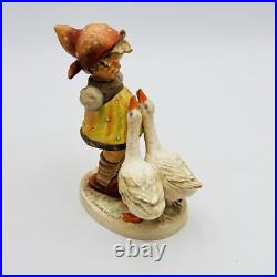 Hummel Goebel Figurine Goose Girl LARGE 7 1/2 Inch 47/II TMK 4 VINTAGE