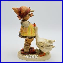 Hummel Goebel Figurine Goose Girl LARGE 7 1/2 Inch 47/II TMK 4 VINTAGE