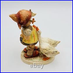 Hummel Goebel Figurine Goose Girl LARGE 7 1/2 Inch 47/II TMK 4 VINTAGE