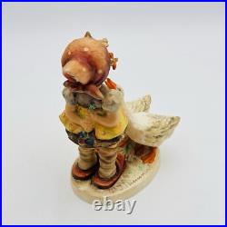 Hummel Goebel Figurine Goose Girl LARGE 7 1/2 Inch 47/II TMK 4 VINTAGE