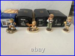 Hummel Goebel Figurine Lot of 4 withBoxes Club Exclusive Editions