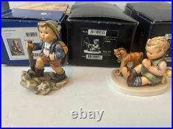 Hummel Goebel Figurine Lot of 4 withBoxes Club Exclusive Editions