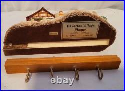 Hummel Goebel Figurine MUSIK PLEASE #2108A & BAVARIAN VILLAGE Plaque 1089D EVC