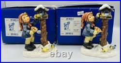 Hummel Goebel Figurine THE BENEVOLENT BIRDFEEDER 2004 First Issue SIGNED
