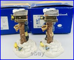 Hummel Goebel Figurine THE BENEVOLENT BIRDFEEDER 2004 First Issue SIGNED