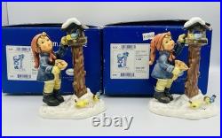 Hummel Goebel Figurine THE BENEVOLENT BIRDFEEDER 2004 First Issue SIGNED
