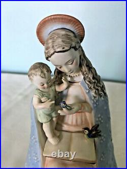 Hummel Goebel Figurines From Germany Madonna and Baby Jesus EUC