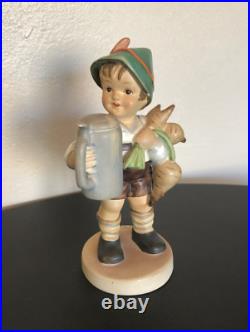 Hummel Goebel For Father TMK-2 # 87 Large Full Bee Signed Figurine Mint