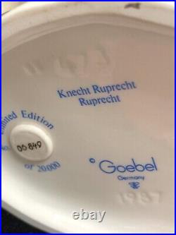 Hummel Goebel Germany Ltd Edition Signed Knecht Ruprecht with Box