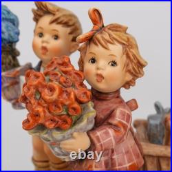 Hummel Goebel LOVE'S BOUNTY Century Collection #751 with Wood Base