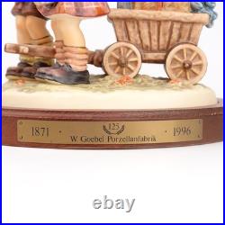 Hummel Goebel LOVE'S BOUNTY Century Collection #751 with Wood Base