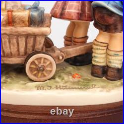 Hummel Goebel LOVE'S BOUNTY Century Collection #751 with Wood Base