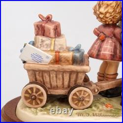 Hummel Goebel LOVE'S BOUNTY Century Collection #751 with Wood Base