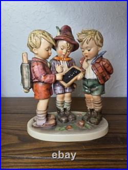 Hummel Goebel Large School Boys Figurine 170 / lll 9.5 Excellent