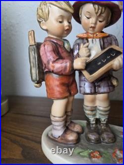Hummel Goebel Large School Boys Figurine 170 / lll 9.5 Excellent