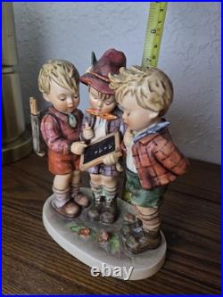 Hummel Goebel Large School Boys Figurine 170 / lll 9.5 Excellent