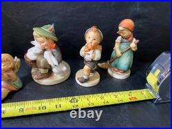 Hummel Goebel Lot 7 vintage figurines boy girl figures statue collection