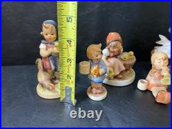 Hummel Goebel Lot 7 vintage figurines boy girl figures statue collection