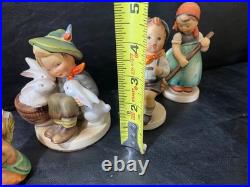 Hummel Goebel Lot 7 vintage figurines boy girl figures statue collection