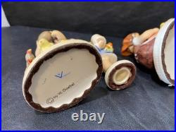 Hummel Goebel Lot 7 vintage figurines boy girl figures statue collection