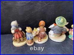 Hummel Goebel Lot 7 vintage figurines boy girl figures statue collection